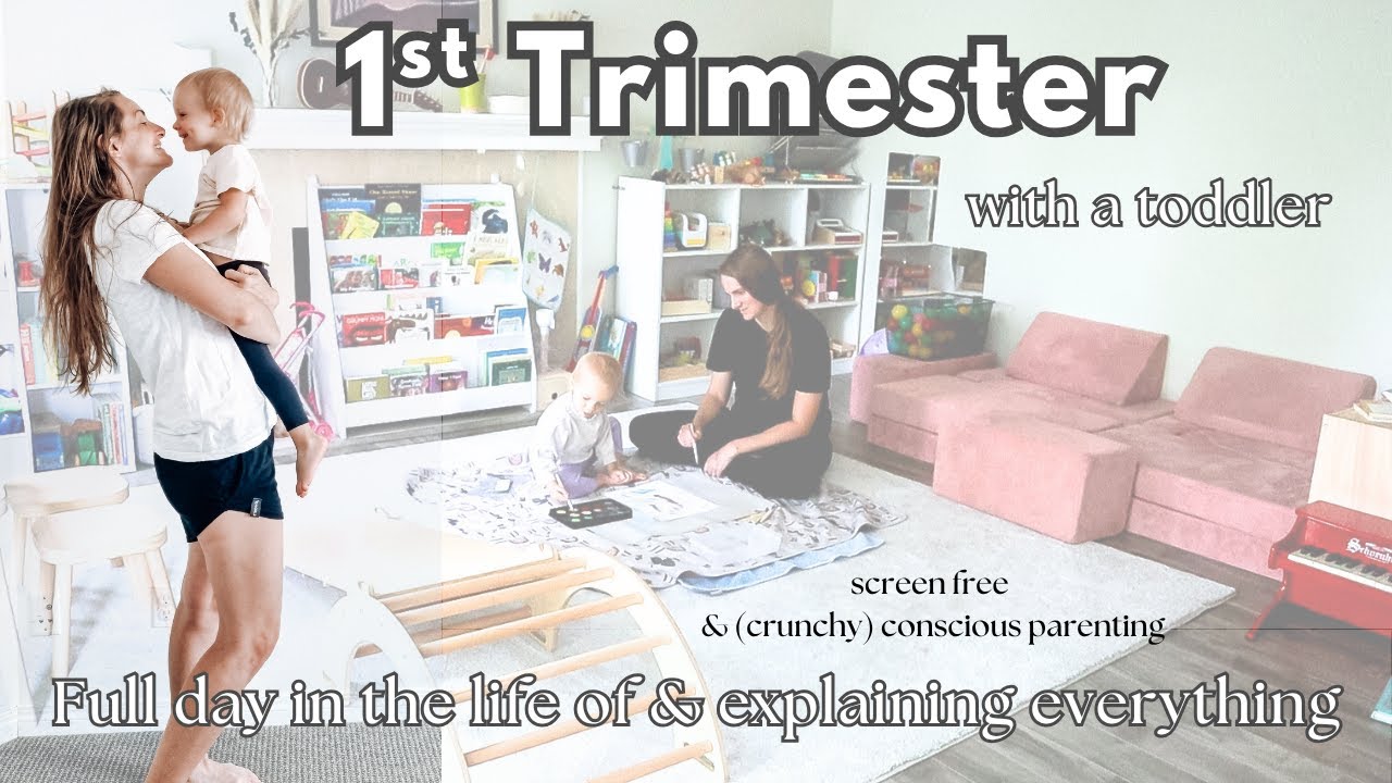 1st Trimester with a toddler VLOG