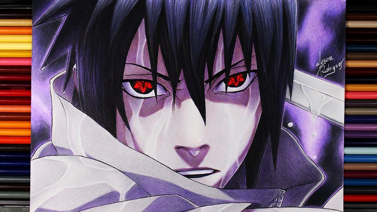 Drawing Sasuke 