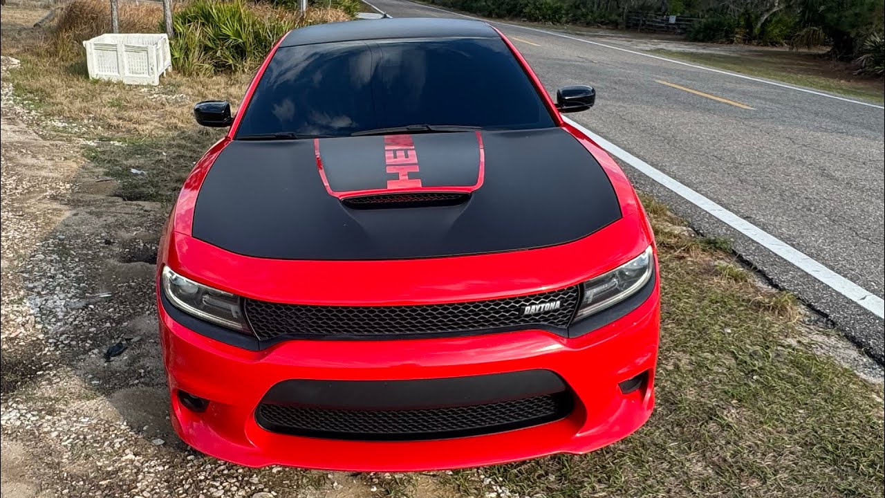 POV:Charger Rt CUTTING Up In Traffic With A Tesla Model 3💨 