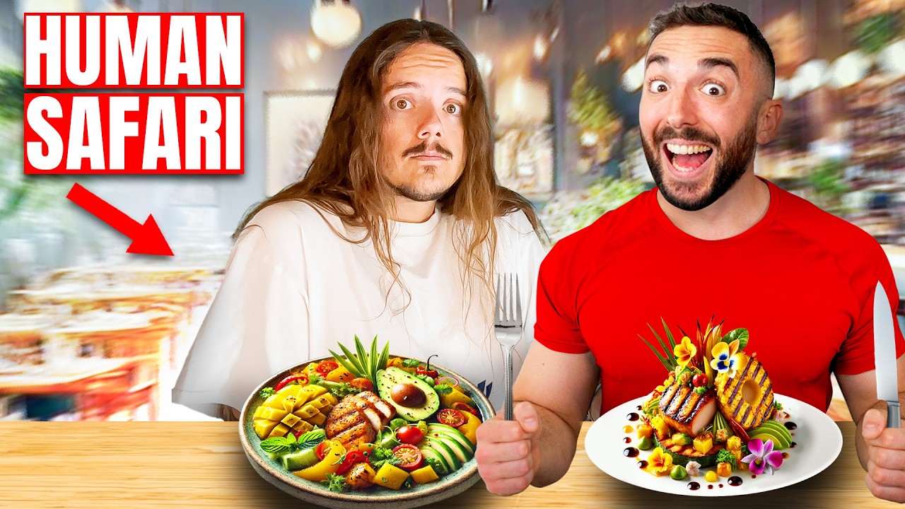 Mangio nel RISTORANTE SEGRETO di HUMAN SAFARI!! *Sarà buono?*