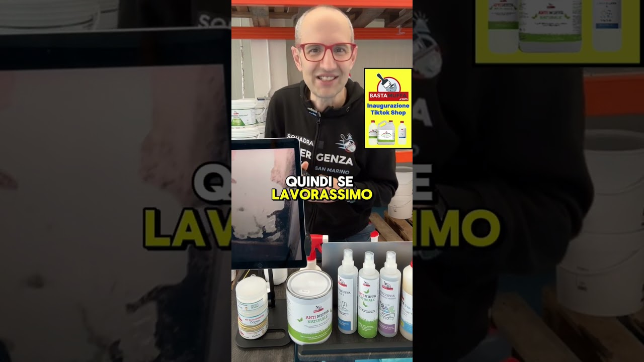 Come eliminare la muffa in modo naturale su muro legno e tessuti [LIVE dal magazzino]