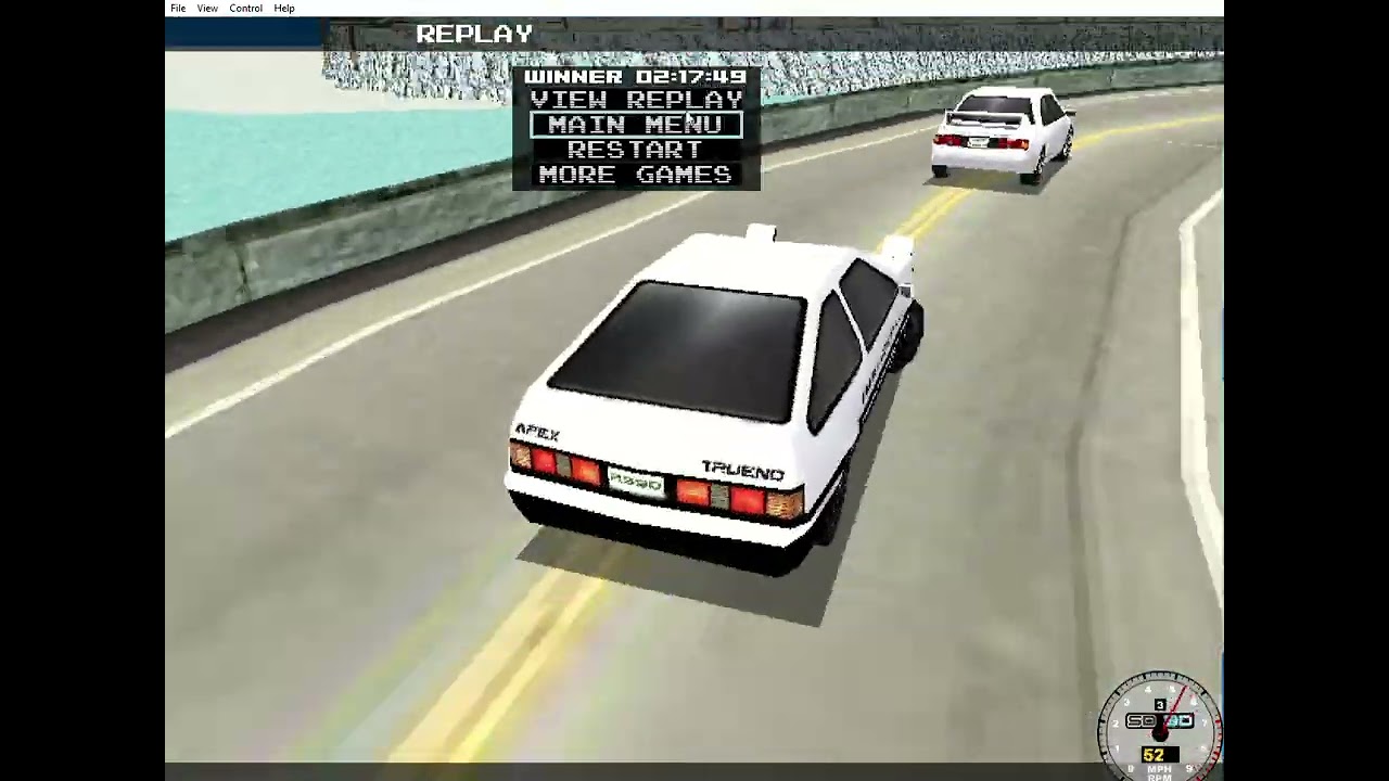 Super Drift 3D - Beating the game with the AE86