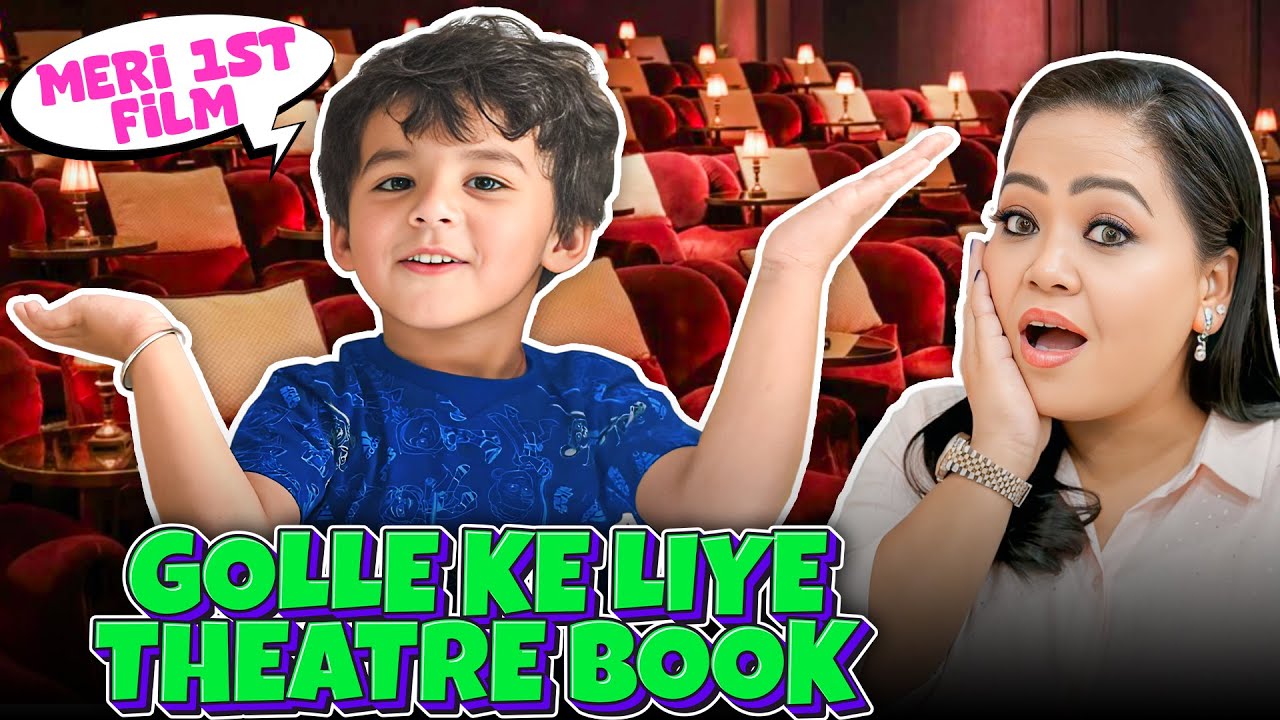 Golle Ki Theatre Mein Peheli Film 😍 | Bharti Singh | Harssh Limbachiyaa | Golla