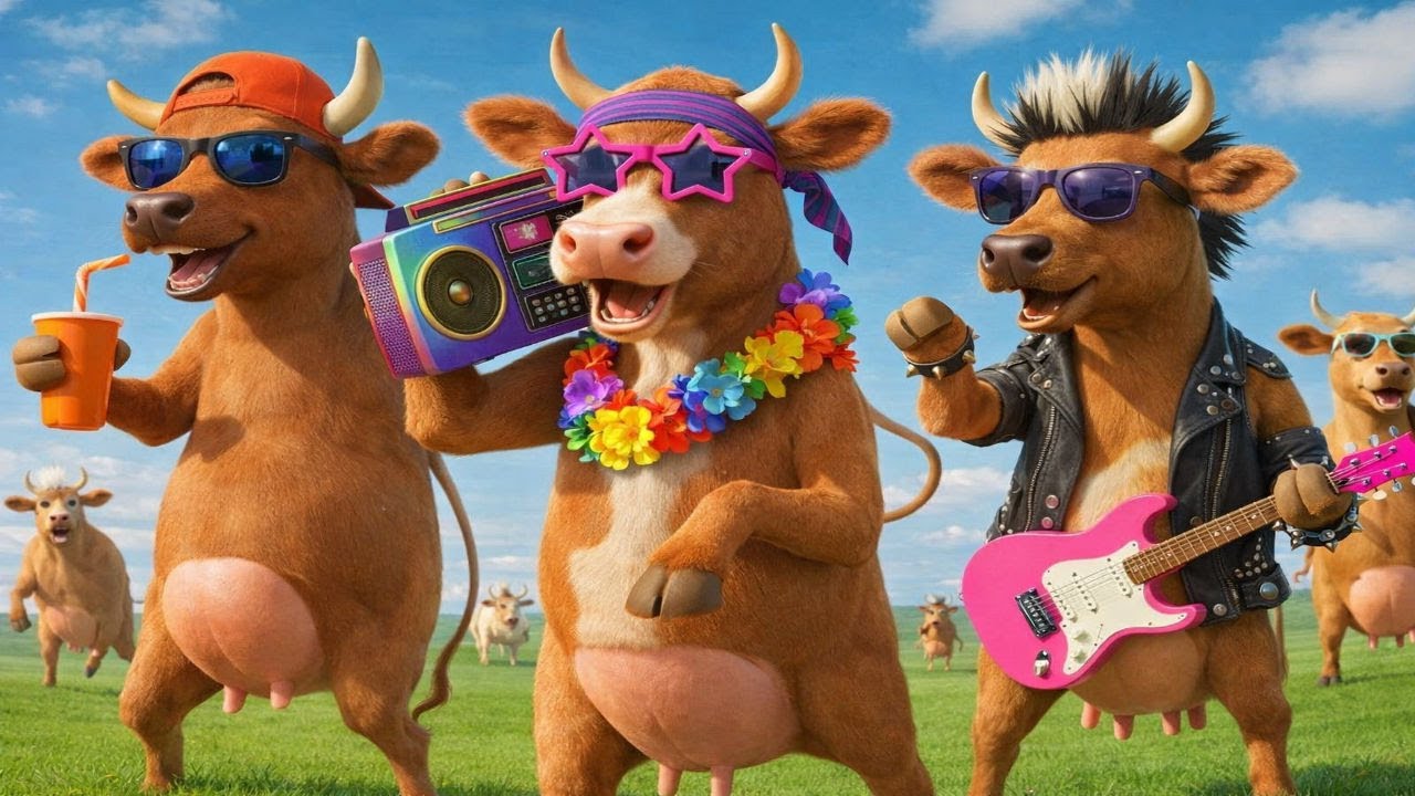Dancing Cow Madness 😂 Watch This Hilarious Cow Dance That Will Make You Laugh Out Loud!