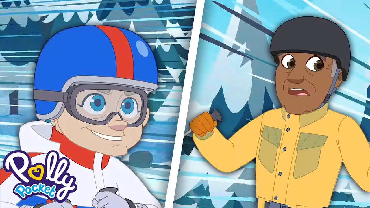 Polly Pocket: Can Grandma Skii Fast Enough to Save Him? ⛷️ | 1 Hour of Polly Pocket