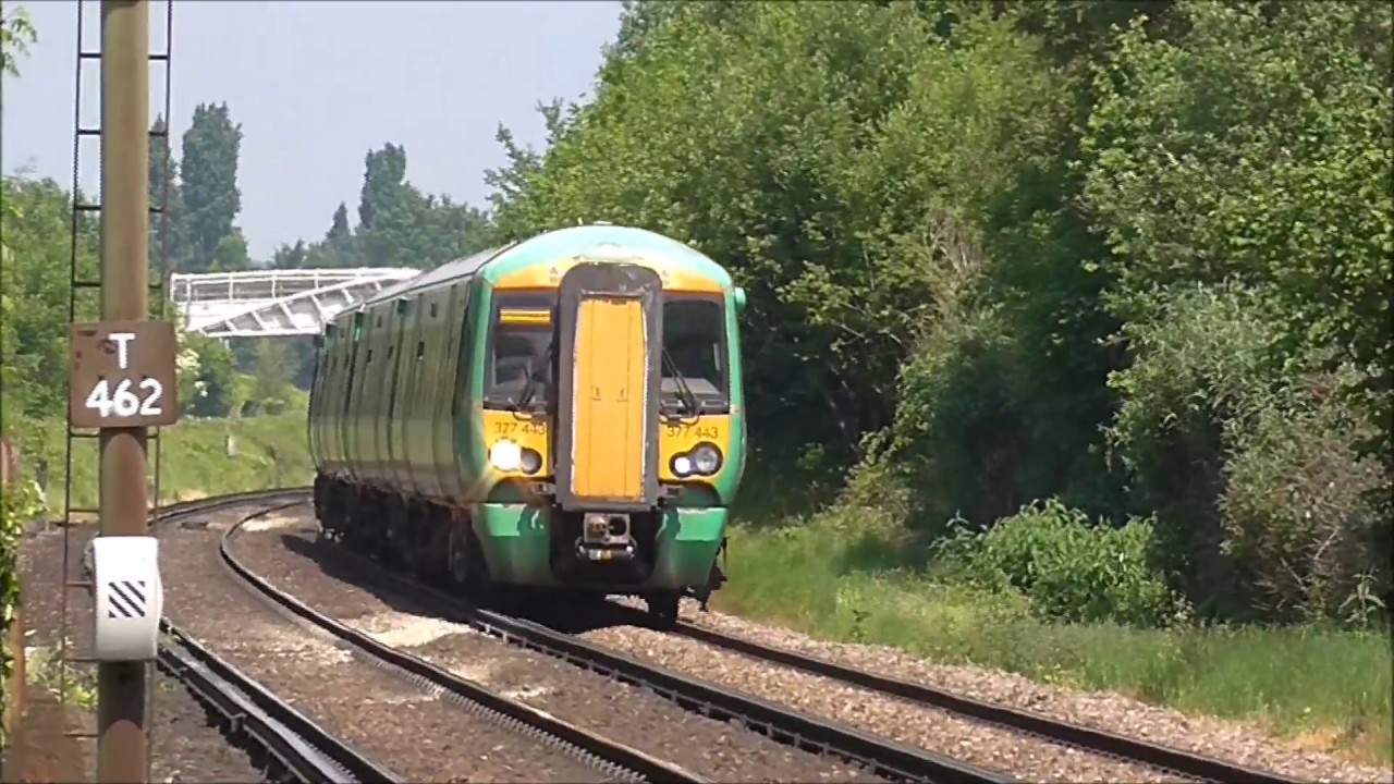 Trains at Coulsdon South - Monday 16th July 2018
