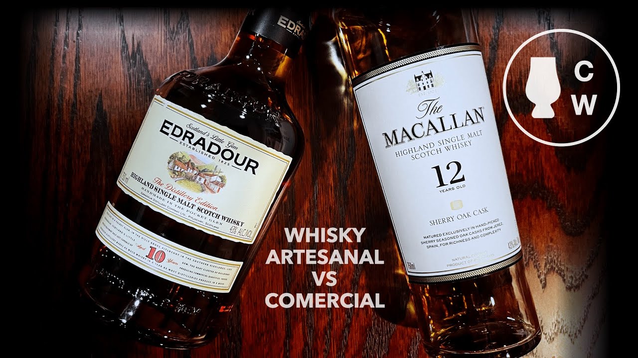 Macallan 12 Sherry Oak y Edradour 10: Whisky Comercial vs Artesanal