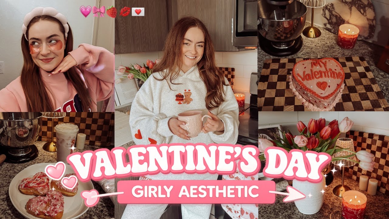КАК СДЕЛАТЬ ДЕНЬ СВЯТОГО ВАЛЕНТИНА РОМАНТИЧНЫМ В 2026 ГОДУ 💗🎀 Уютный уход за собой, шопинг, выпеч...
