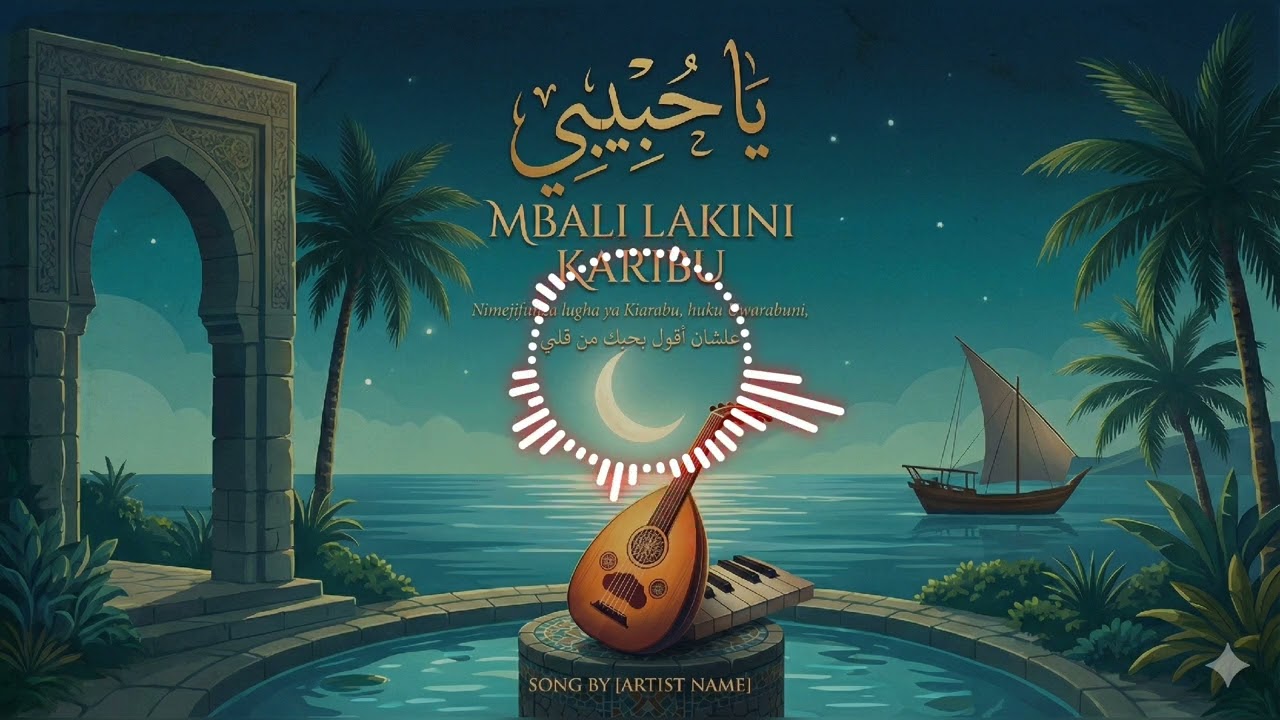 MBALI LAKINI KARIBU 💔❤️ | Swahili Arabic Song | AI Generated Music