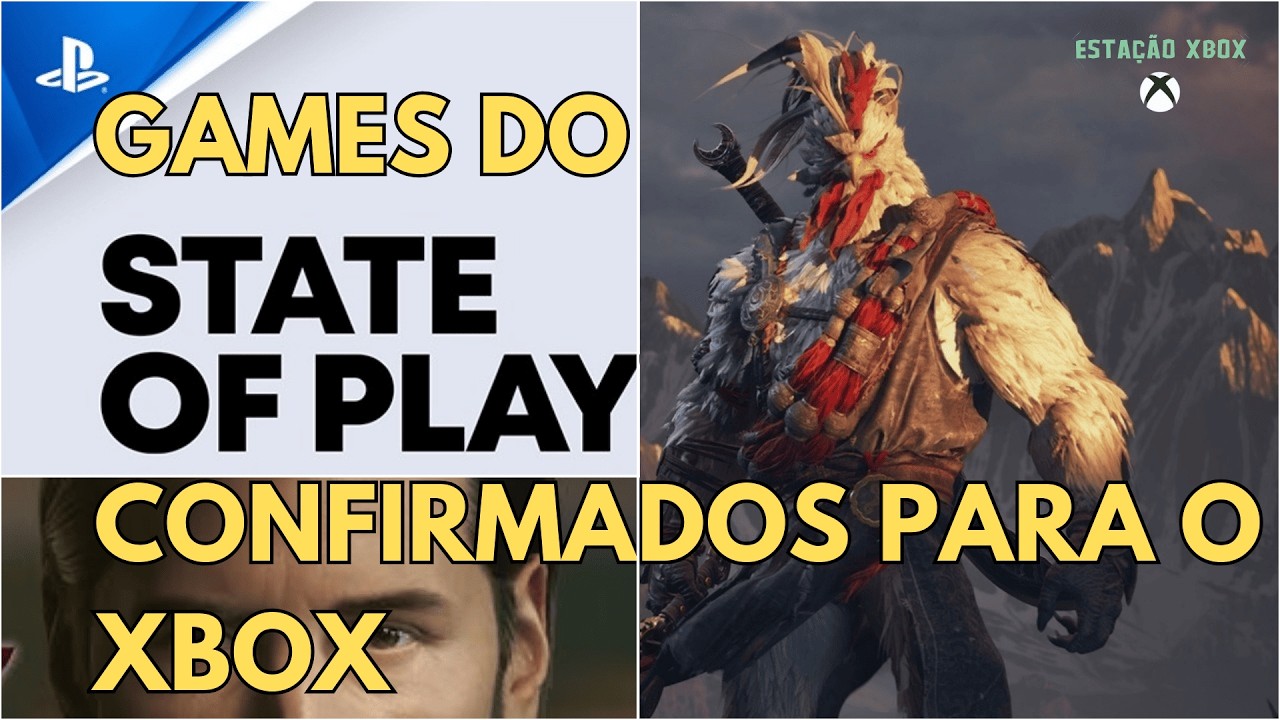 10 JOGAÇOS INCRÍVEIS do STATE OF PLAY anunciados para XBOX