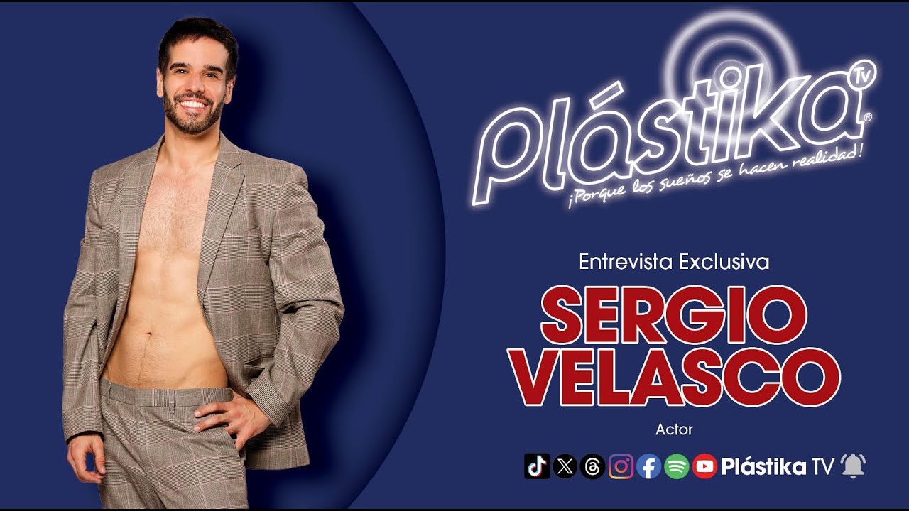 Sergio Velasco en PlástikaTV de Smiley México charlando sobre su trayectoria y próximos proyectos