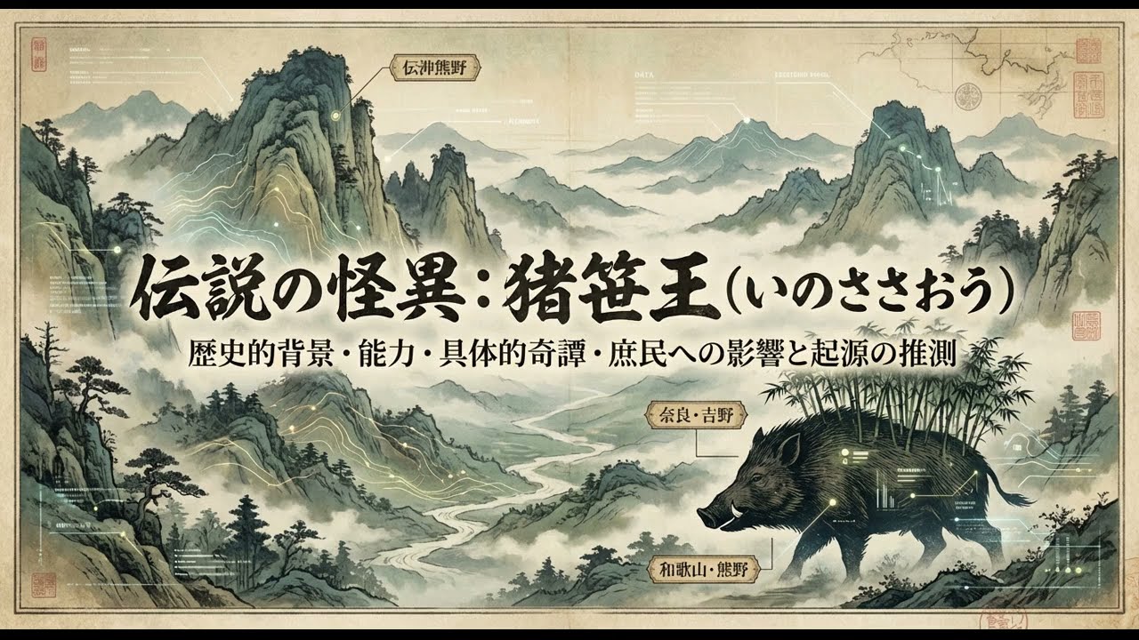 猪笹王（いのささおう）という妖怪について