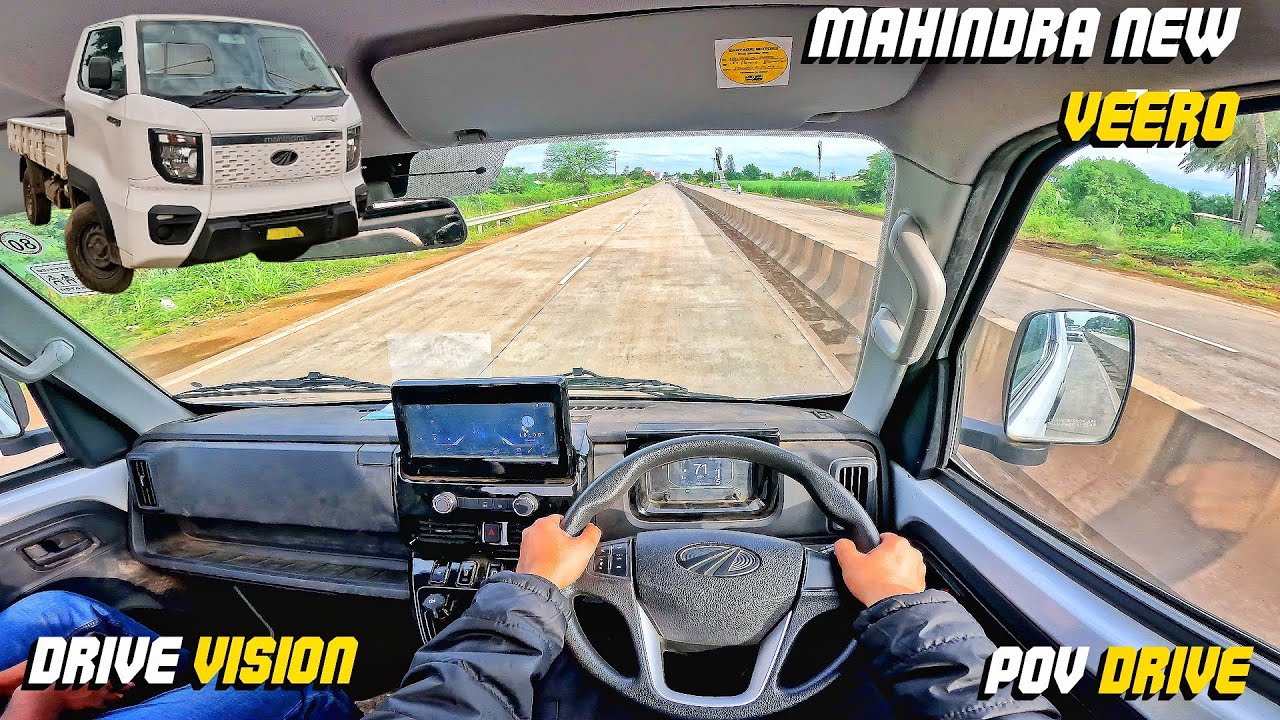Mahindra VEERO 2025 : POV Drive | Real Truck Drive Experience On Highway | #veero #povdrive #asmr
