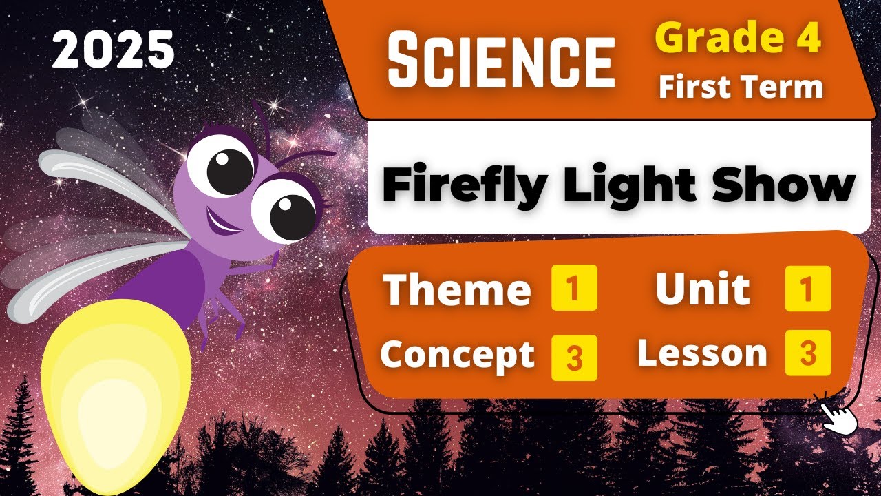 Firefly Light Show | Grade 4 | Unit 1 - Concept 3 - Lesson 3 | Science