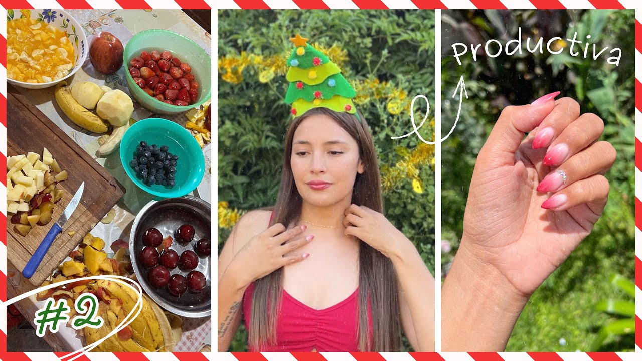 Primer ensalada de frutas de Diciembre! Vlogmas 2🎄