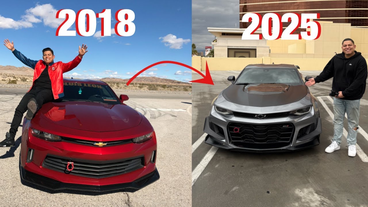 От Camaro EcoBoost до Camaro ZL1 LE1! 8 лет спустя!