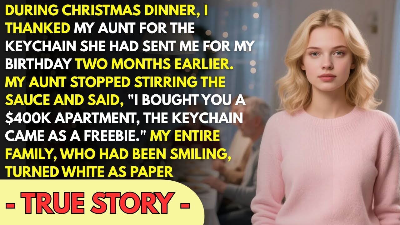 I Thanked My Aunt for a $2 Keychain — Until She Revealed She Gave Me a $400K Apartment