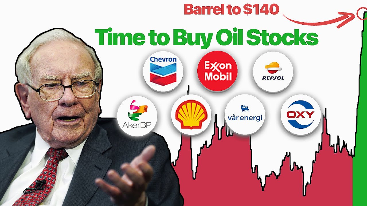 Buy Oil Stocks Now? $140/Barrel | Stock analysis of XOM, CVX, SHEL, Repsol, V&aring;r Energi, Aker BP