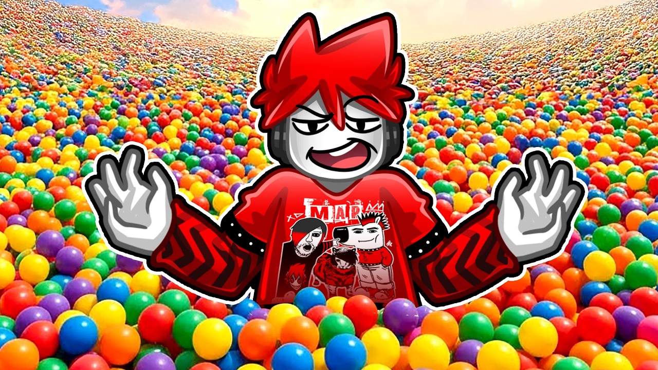 Roblox : Fill the Ball Pit 🔴 ฉันหาลูกบอลมาเติมบ่อ ให้เต็ม MAX จนเกมแลค !!!