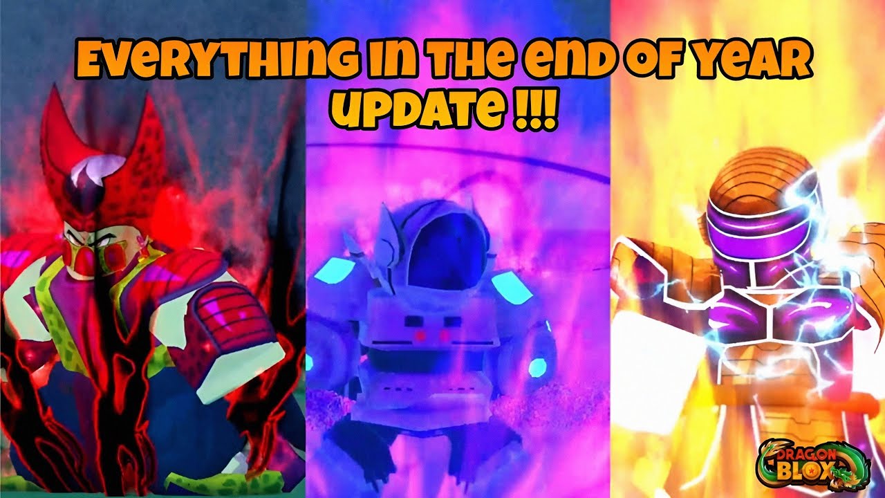 Everything in The End of Year Update! | Dragon Blox Roblox