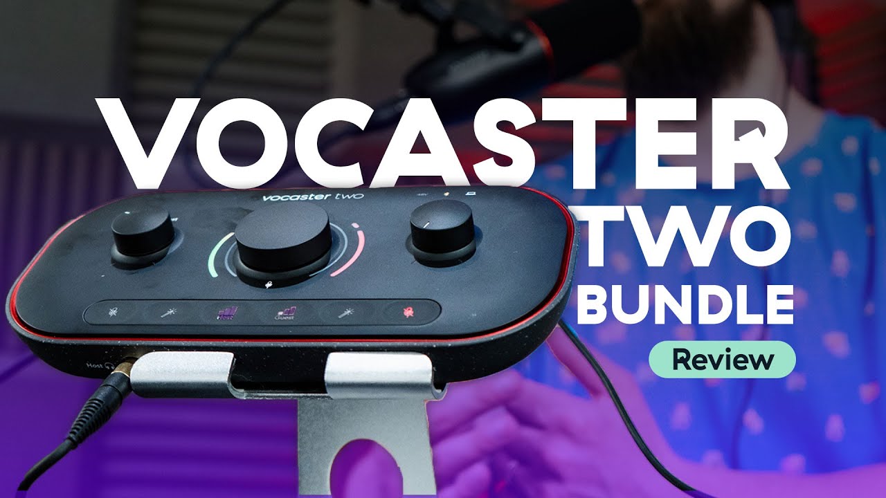 Is the Focusrite Vocaster 2 Studio Bundle Worth It?? | Mixer Review