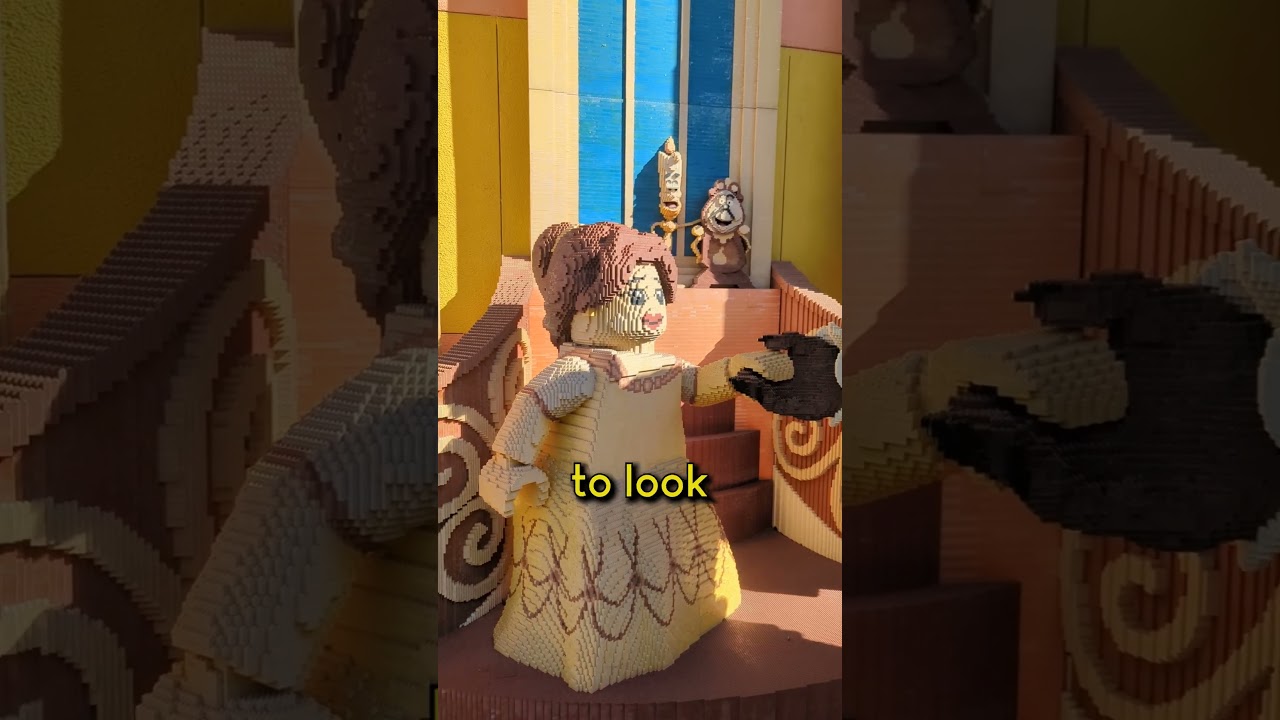 Giant Disney LEGO Models 