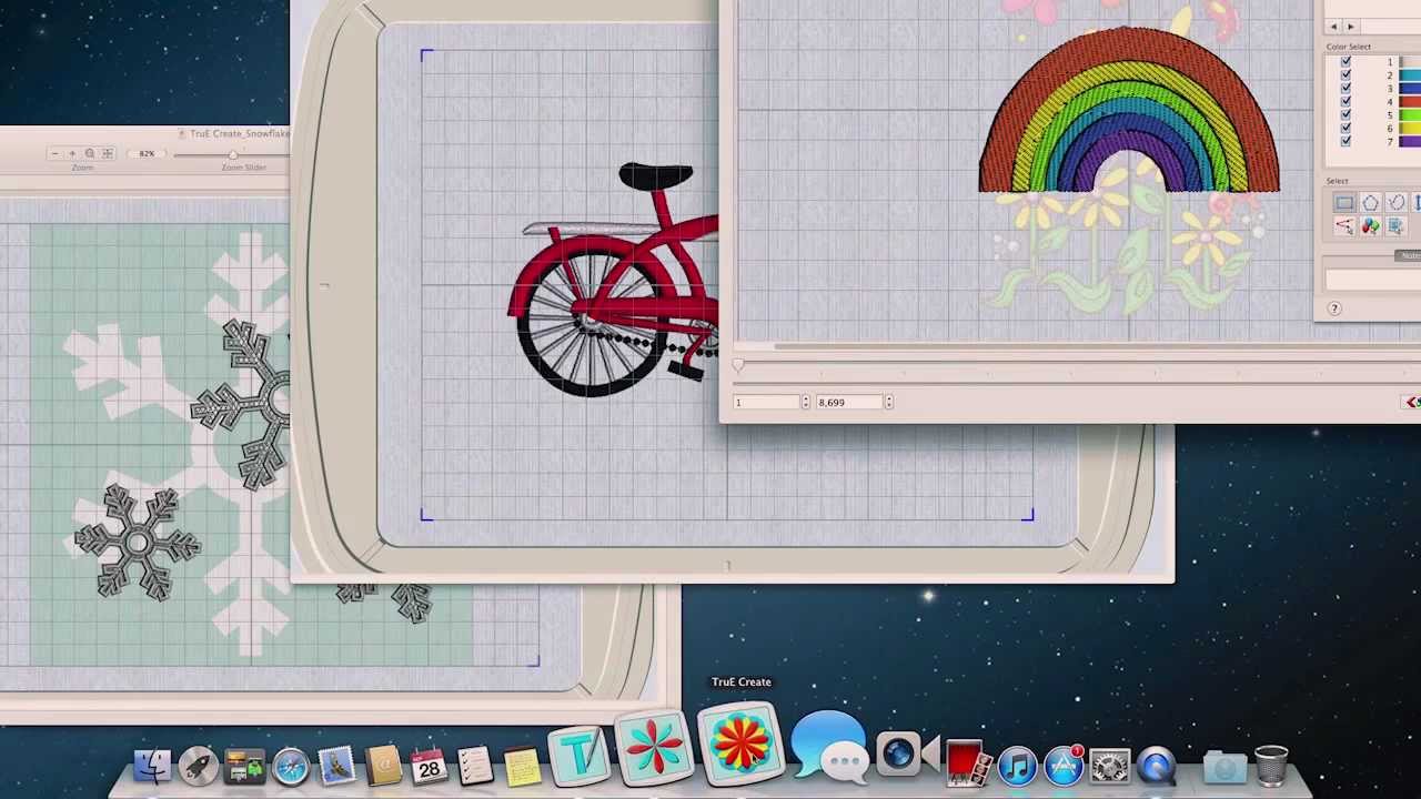 TruEmbroidery&trade; Software for Mac&reg; Computers
