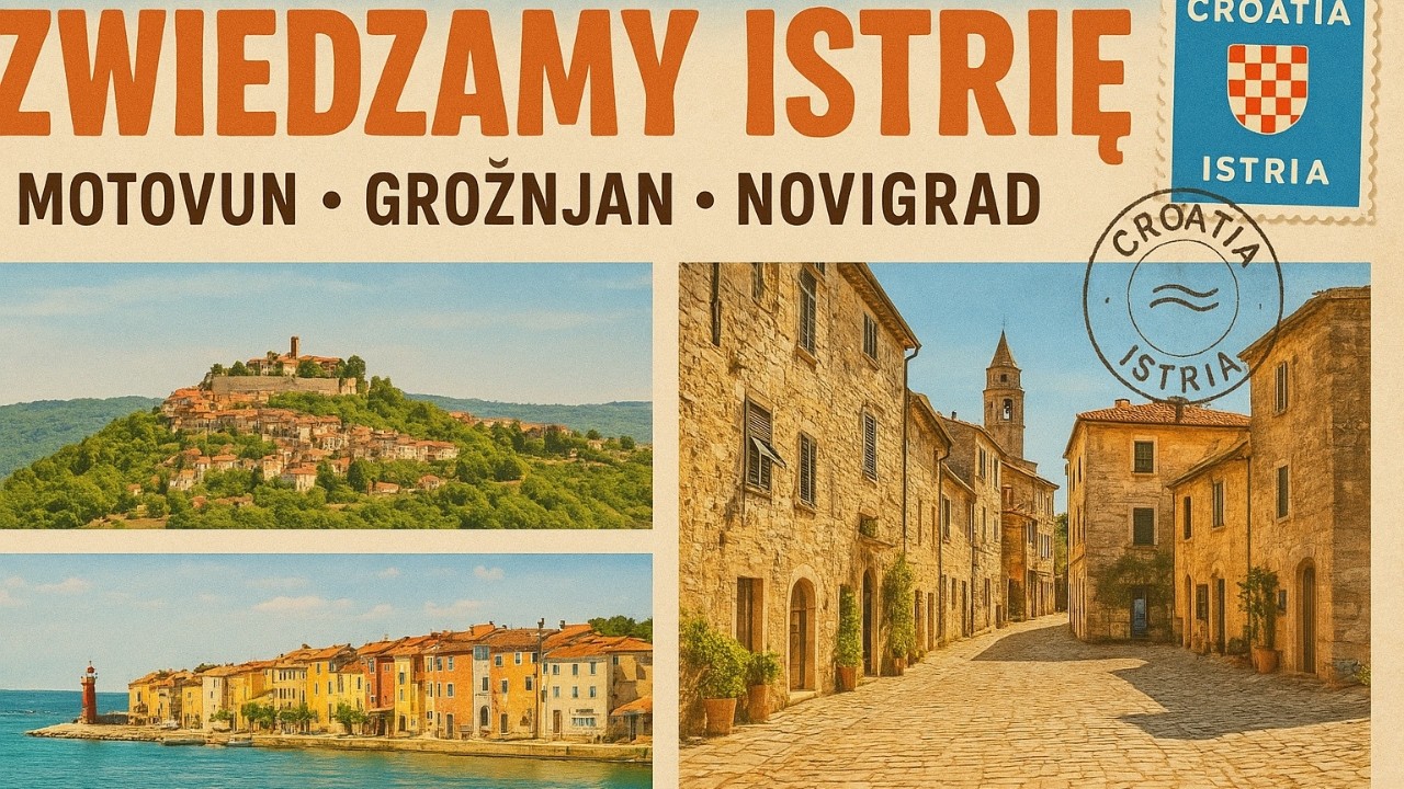 3 miejsca na Istrii kt&oacute;re musisz odwiedzić: MOTOVUN GROŽNJAN NOVIGRAD | INWAZJA OWAD&Oacute;W na wieży 