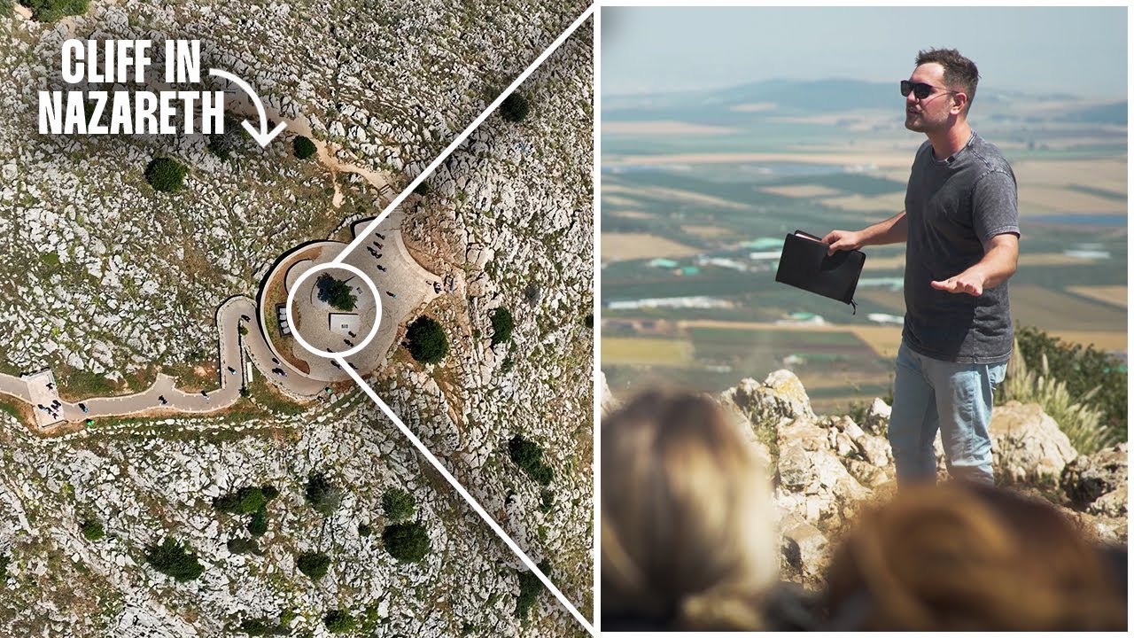 Where they tried to throw Jesus off a CLIFF | Nazareth, Israel