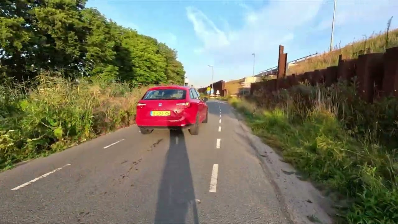 Fietsen naar mijn werk juli 2023