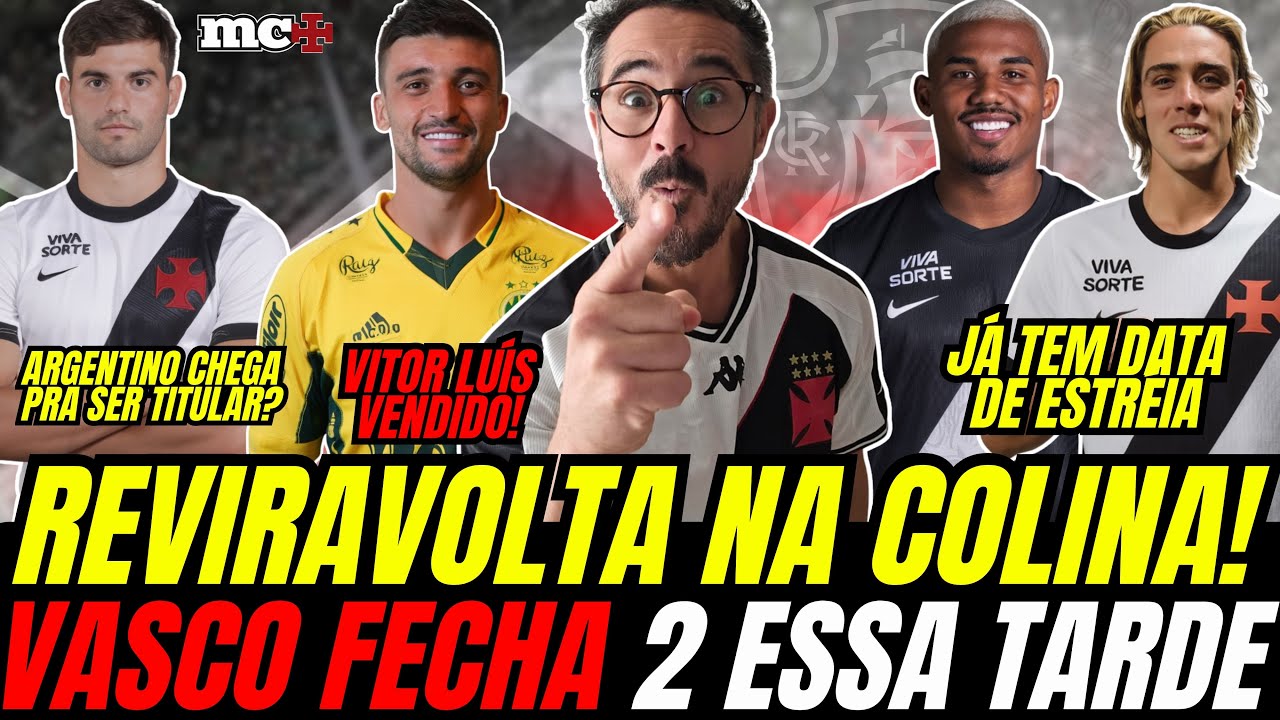 SÓ COMEMORAR: ADMAR FECHOU MAIS 2 NEGÓCIOS PRO VASCO ESSA TARDE! REFORÇO DE ALTO NÍVEL VAI ACERTAR