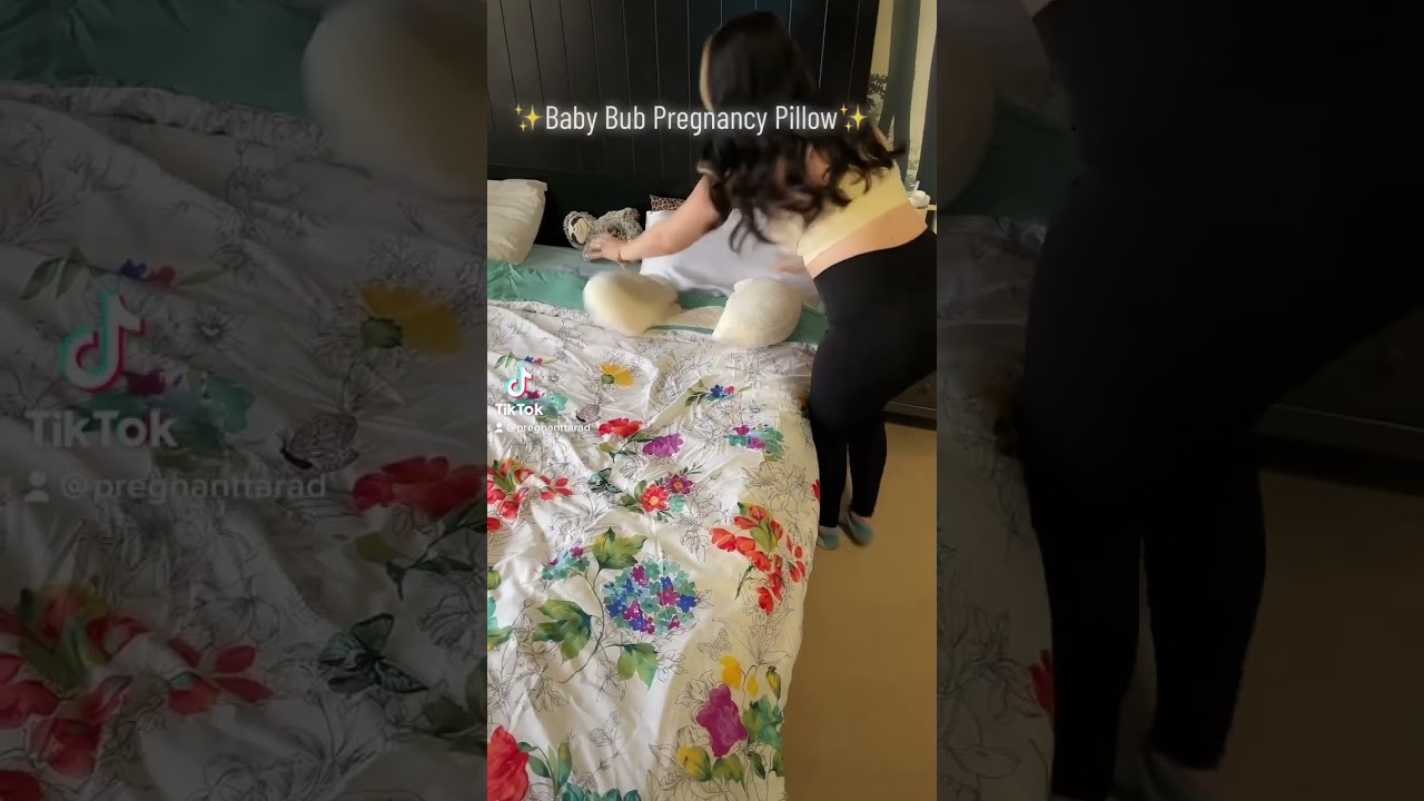 THIS is the BEST pregnancy pillow ever! | Bub's Maternity Pillow #shorts #pregnancy