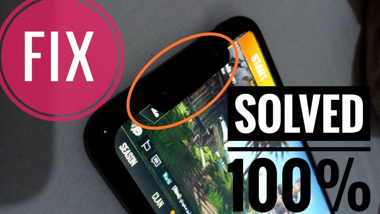 How to Fix 100% PUBG Notch Issue in Poco F1, Huawei, Asus and others