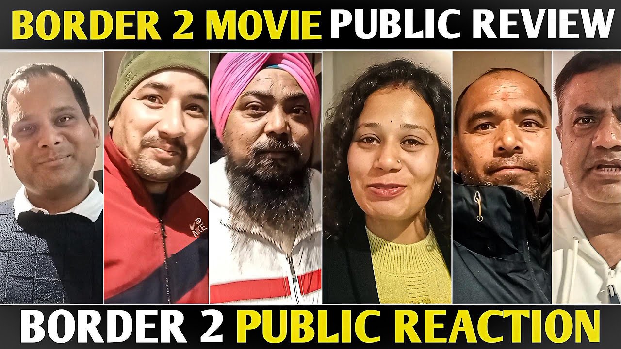 Border 2 Public Review | Theatre Se Nikli Public | Deshbhakti Ne Rula Diya 😢🇮🇳 | Full Honest Review
