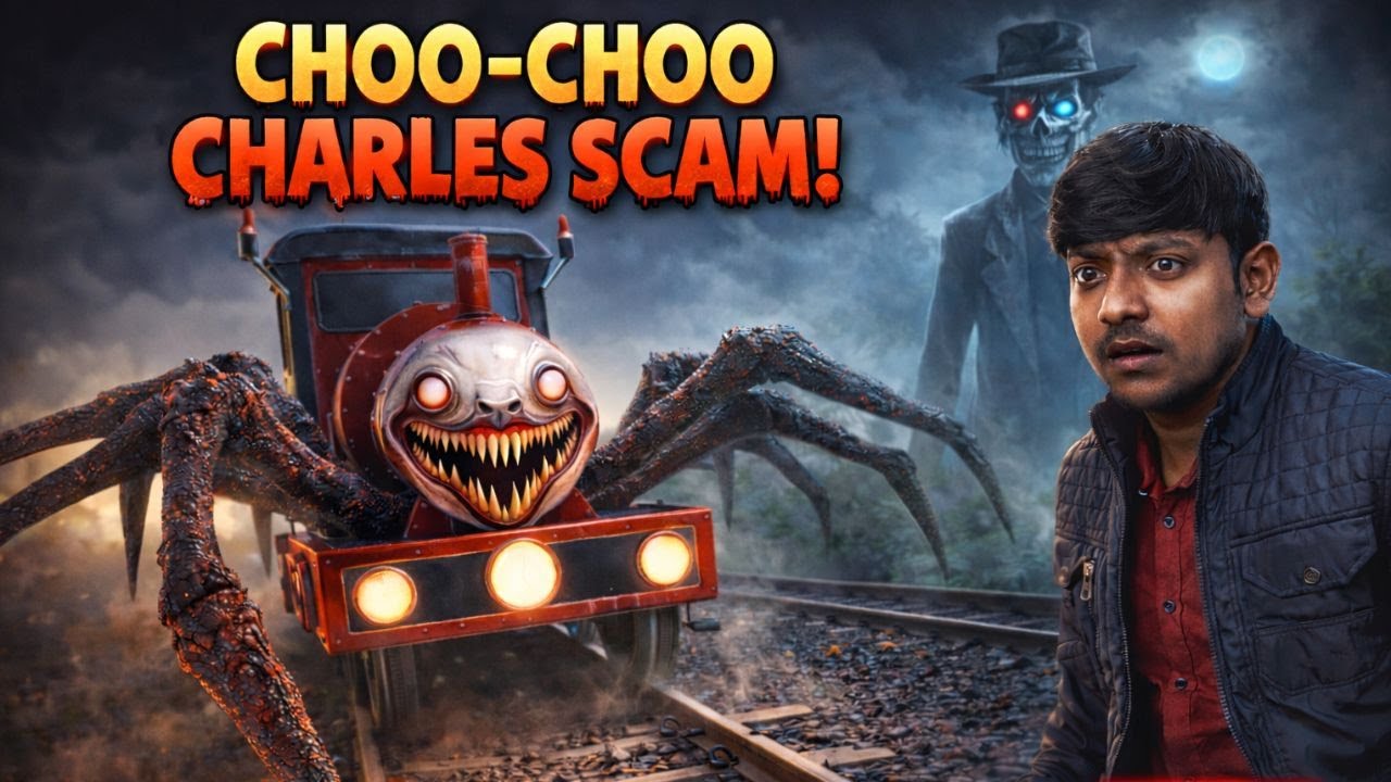 Choo Choo Charles LIVE | Aaj Bach Payenge Ya Nahi?Choo Choo Charles LIVE Gameplay 🔴