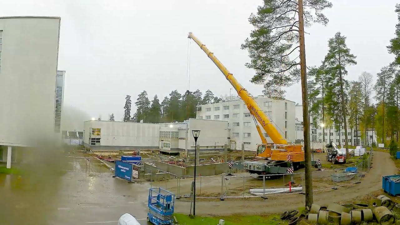 TIME LAPSE - Nosturi tulee