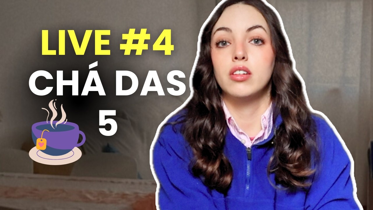 Chá das 5 #4 Live Semanal: POR QUE não crio mais conteúdo para o INSTAGRAM?