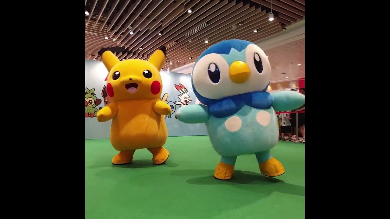 Pikachu Sprigatito Quaxly Fuecoco Eevee and Piplup Comes to Singapore