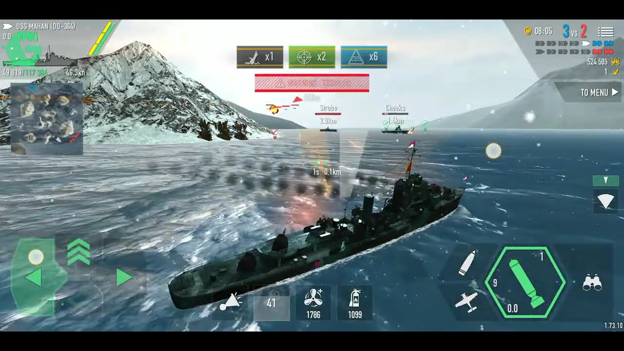 USS mahan epic torpedo challenge battle of warship mod unlimited money battle of warship online