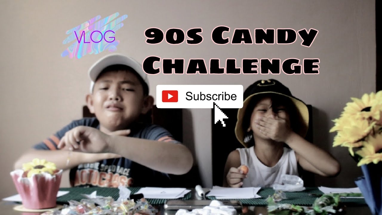 First Vlog | RATING 90's CANDY CHALLENGE