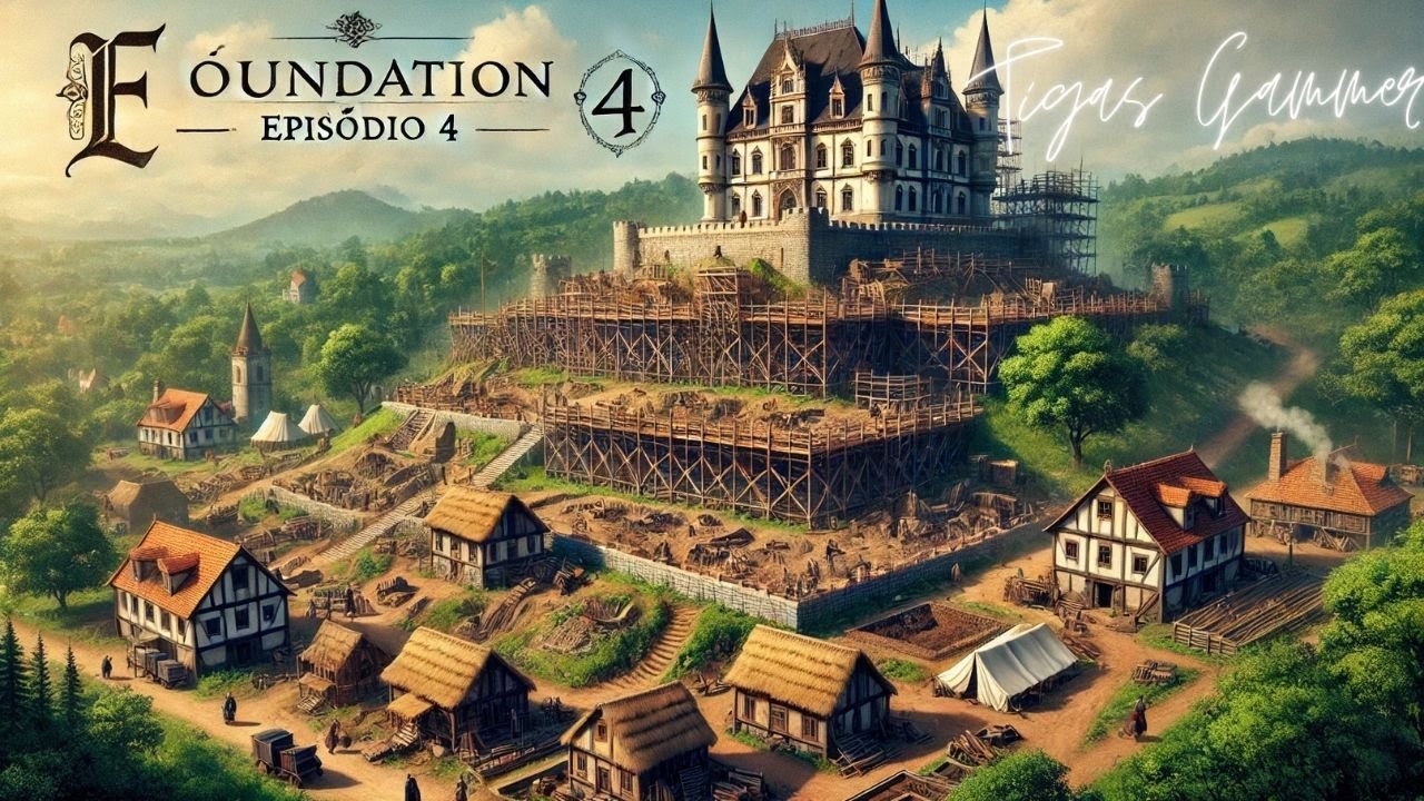 Foundation - Construindo a Casa do Lorde com Vista para a Vila 🏠🌄 -  🇵🇹 🇧🇷