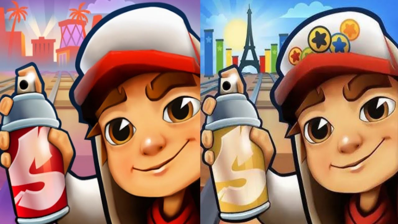 Subway Surfers : Hollywood 2026 🆚 Paris Summer Games 2024 Map Comparison 
