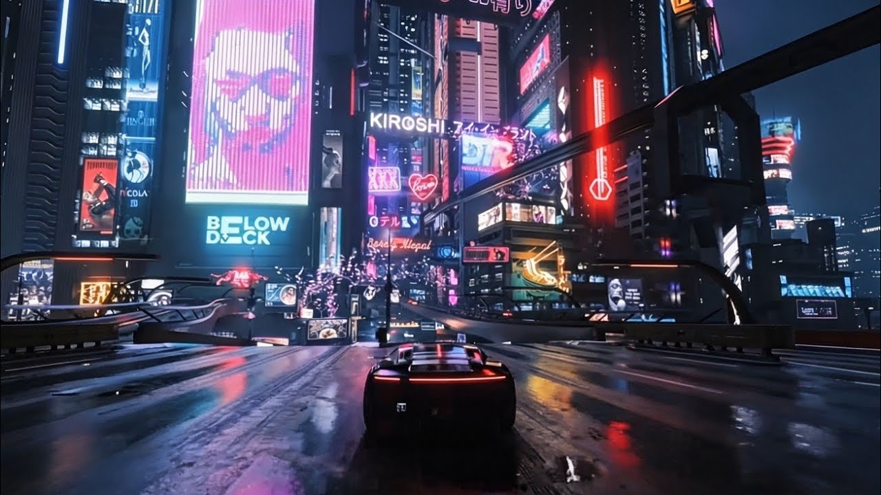 Cyberpunk 2077 PATH TRACING - 4K Ultra Settings RTX 5090 | Neon City