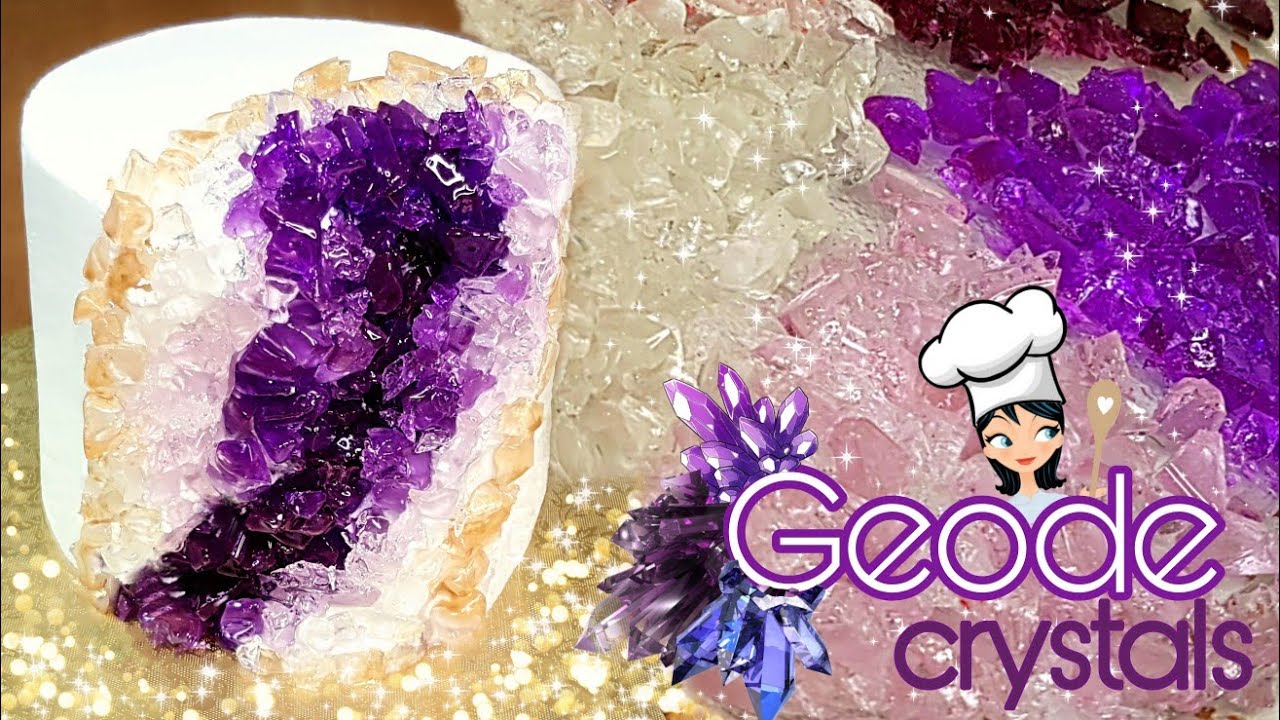 Crystal Geode 💎 без изомальтового сахара