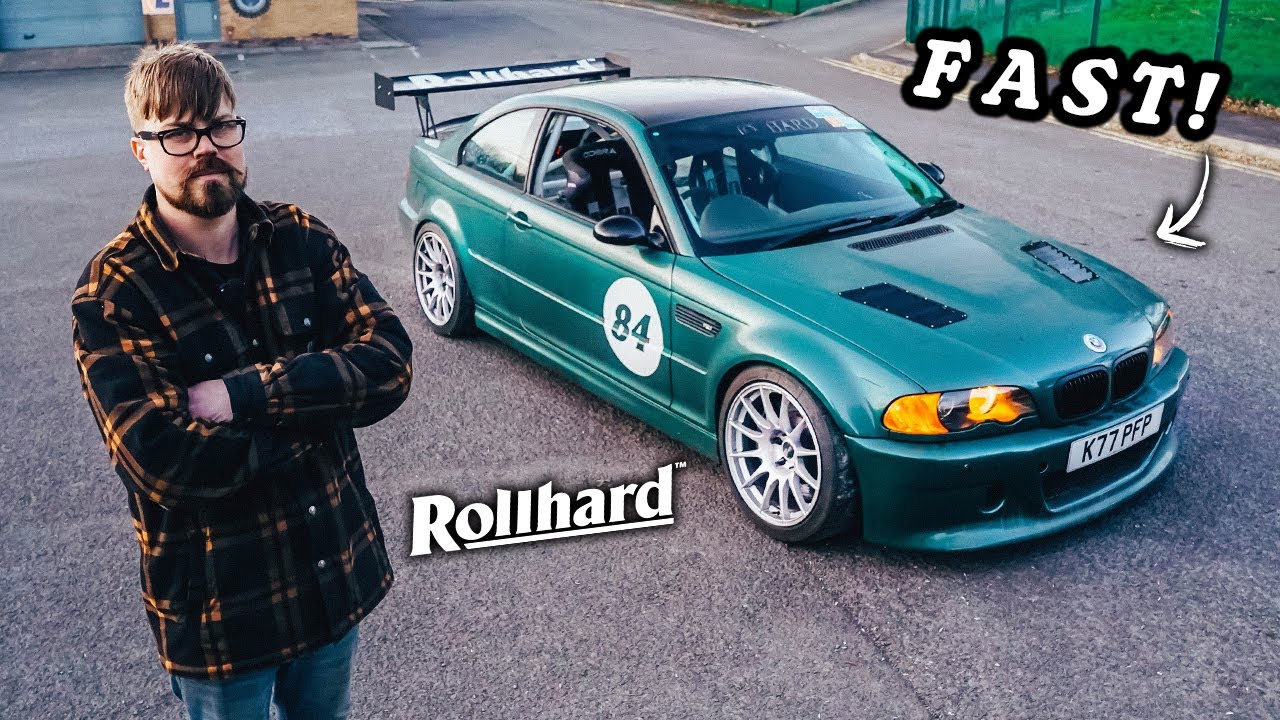 BMW E46 M3 Race Car is FAST!