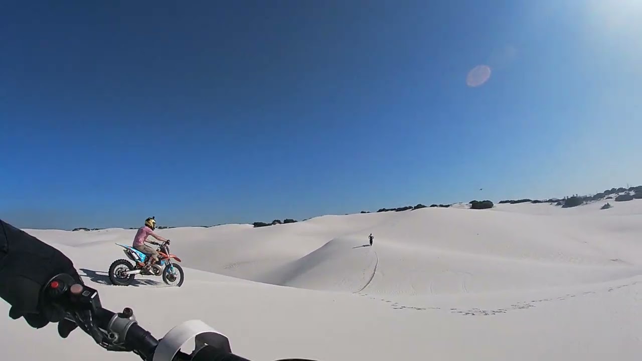 Cape Town Dunes (Atlantis Dunes) on motorcycle December '23