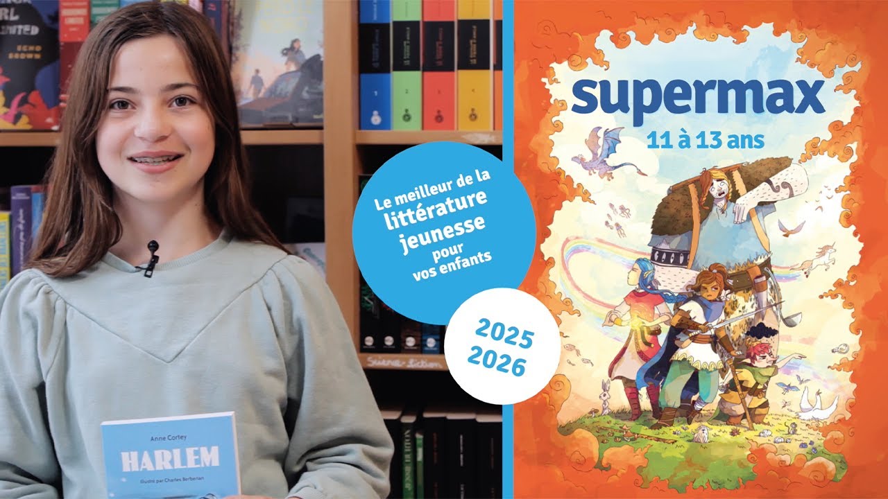 Présentation de la sélection de livres Supermax 2025-2026