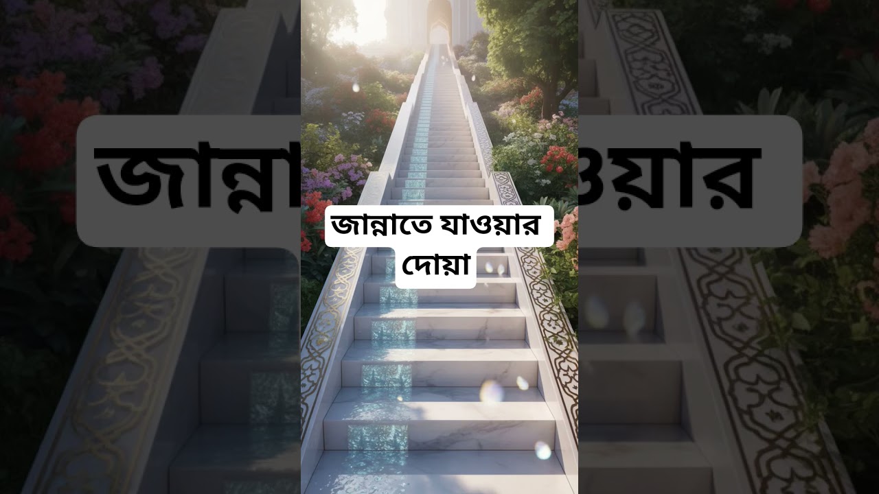 জান্নাতে যাওয়ার দোয়া 