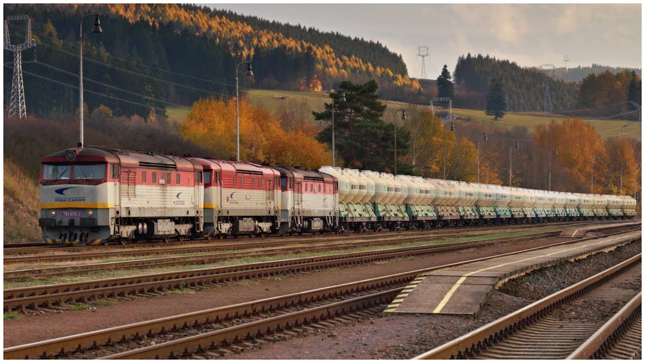 Netlmen&aacute; Bardotka rozbieha 1600 tonov&yacute; vlak #train #vlaky #railway