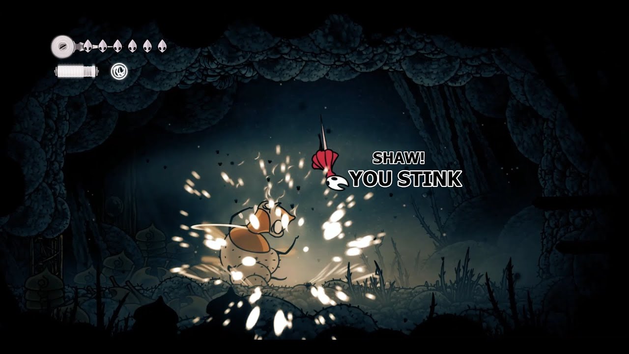 Beating Broodmother Boss Without Tools and Double Jump (Silksong)
